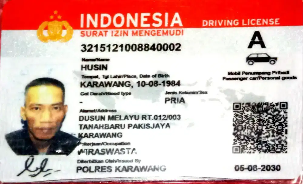 Lagi cari lowongan driver sim A aktif, sopir pribadi, kantor .