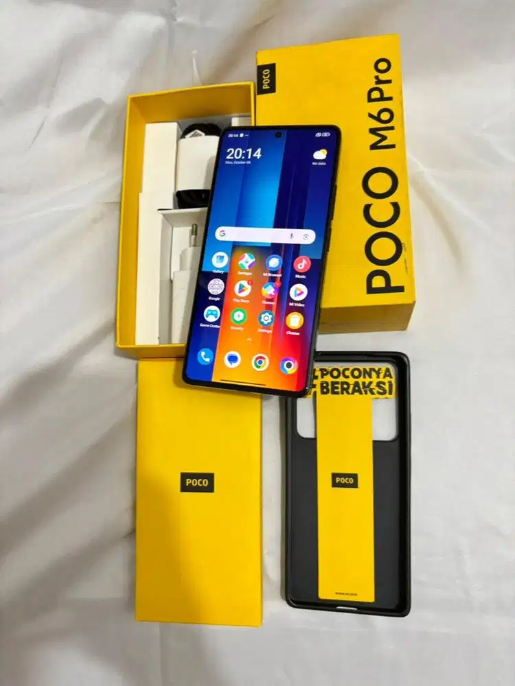 POCO M6 Pro 8/256 Fullset Mulus
