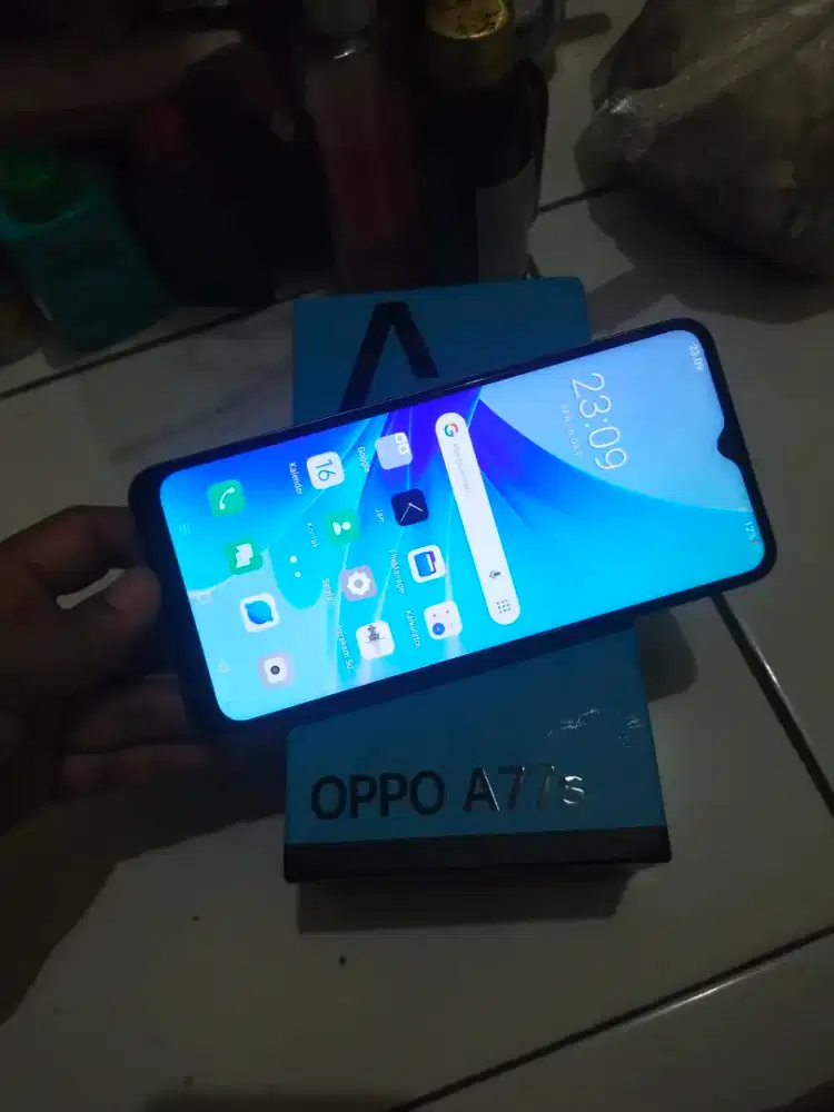 Oppo A77S   8/256  minus pemakaian aja Dus HP cas ga ORI