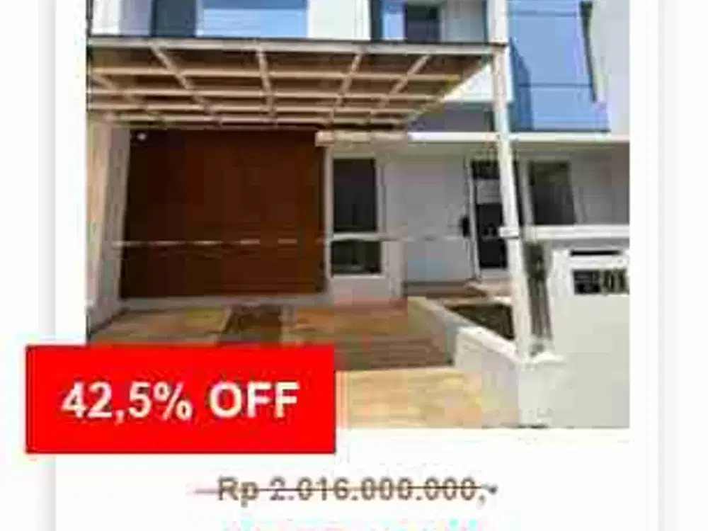 Jual Murah cluster Albasia Harapan Indah Stock terbatas