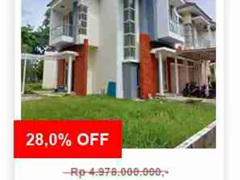 Jual Rumah Murah Harapan Indah Cluster One West Stock Terbatas