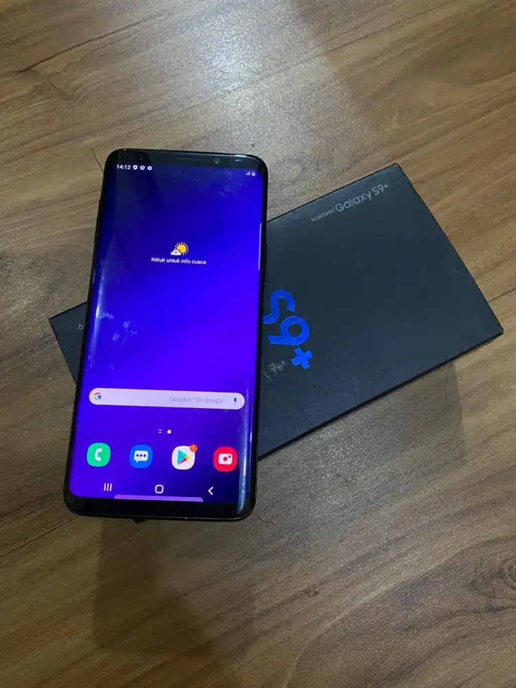 Samsung S9+ 6/256 Fullset Resmi