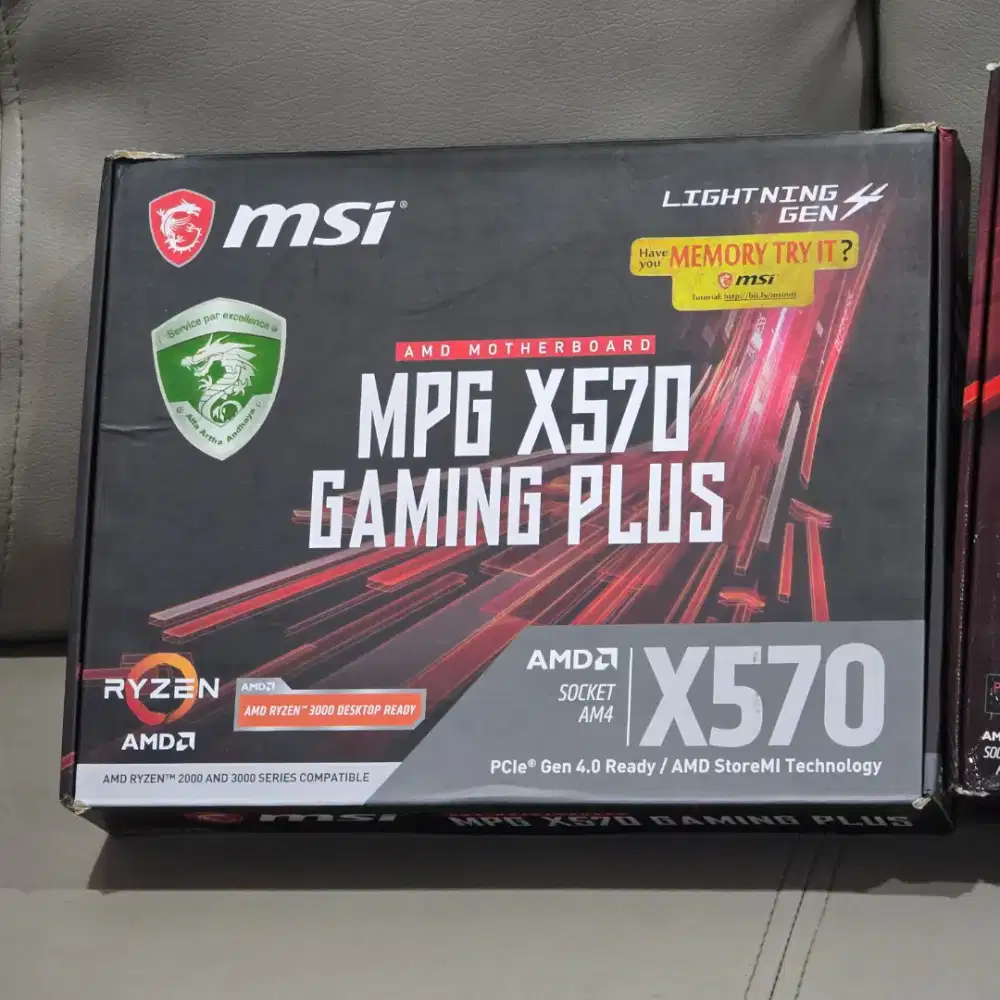 Mainboard AM4 msi x570 gaming dan gigabyte x570 aorus elite wifi