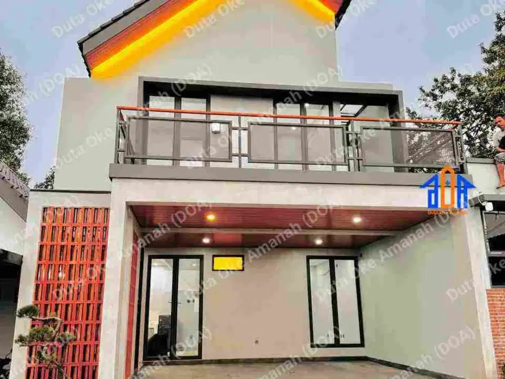 Furnished 4 Kamar Tidur KPR DP 0 Dekat Gerbang Tol