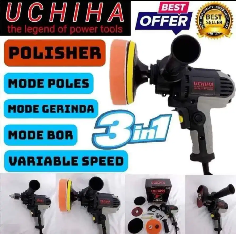 Mesin poles Uchiha japan technology berkualitasbikinspda mobilkinclong