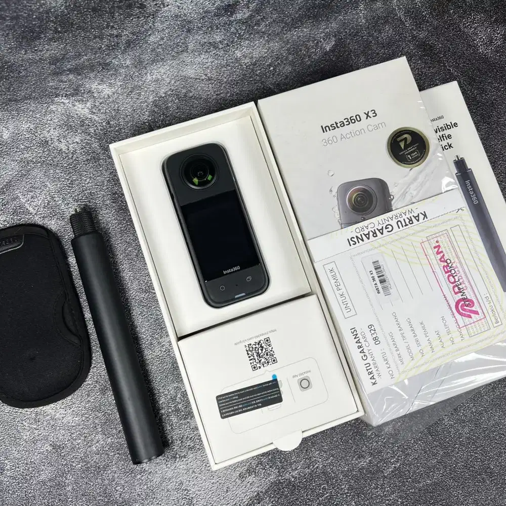 Insta360 X3 Normal Mulus No Minus Jarang Dipakai