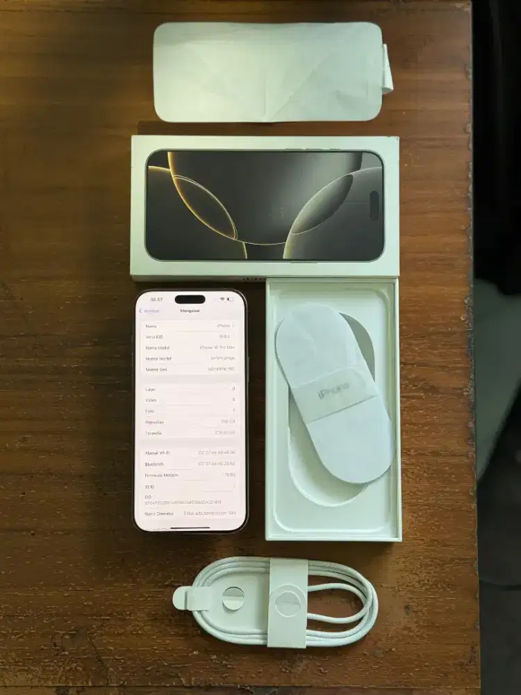 Iphone 16 pro max 256gb resmi ibox