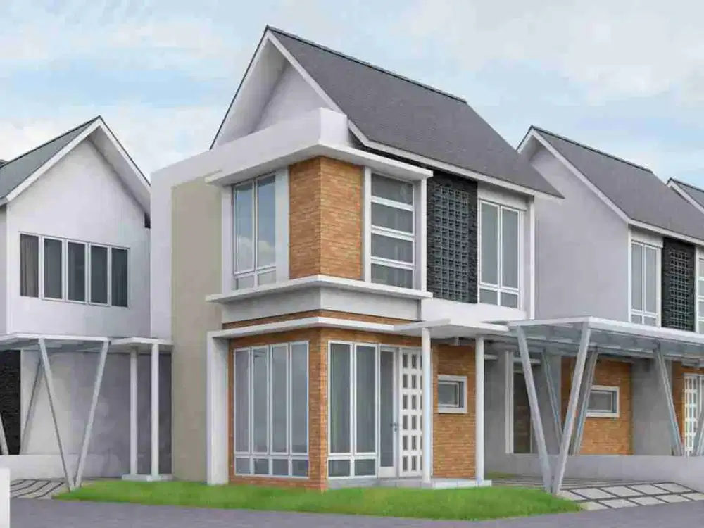 Rumah Cibinong mewah 3 kamar tidur KPR strategis dekat RSUD stasiun LRT Cibinong Bojong gede pintu tol Sentul Bogor
