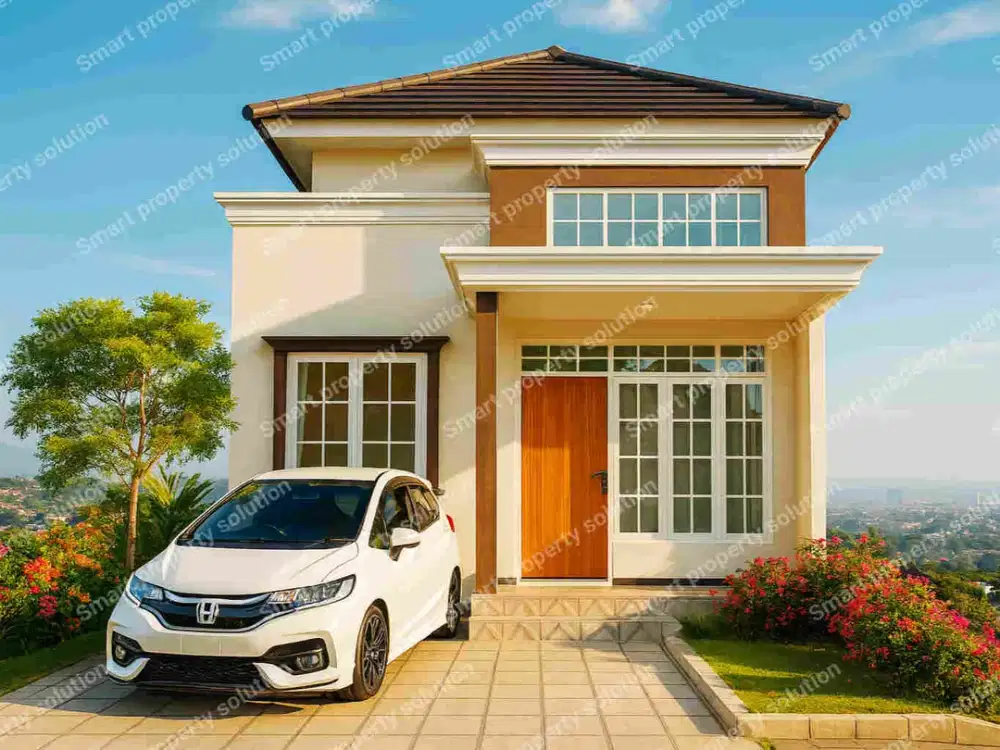 Rumah Siap Huni Kota Malang Dataran Tinggi View Pegunungan