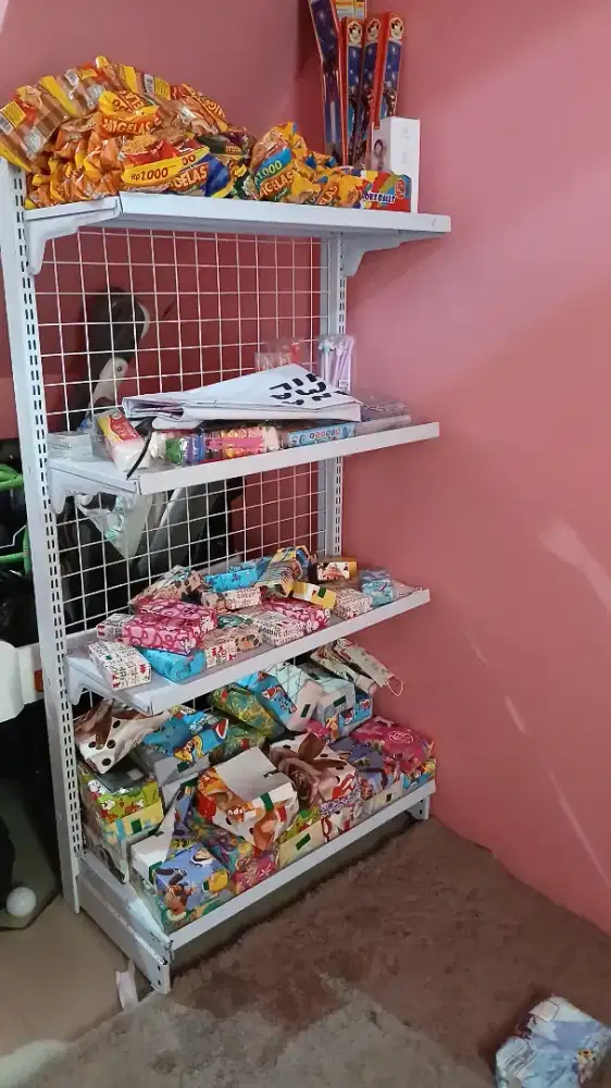 RAK MINIMARKET 4 TINGKAT