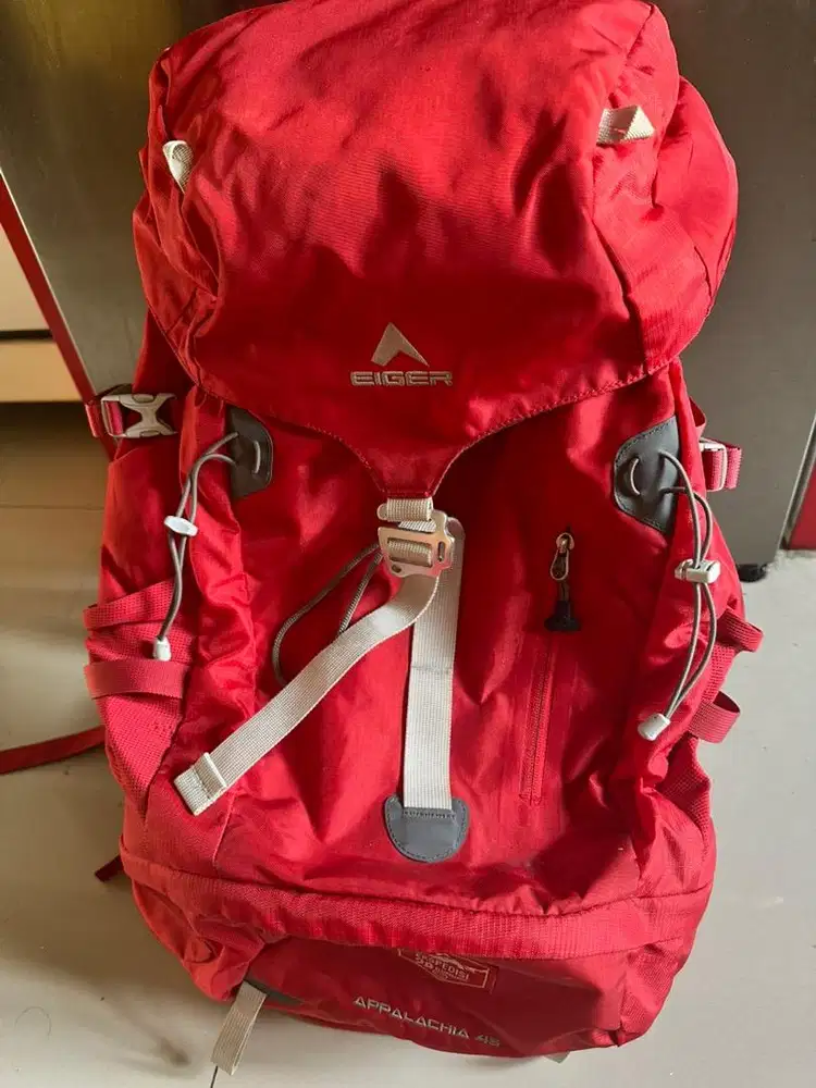 Eiger Apalachia 45L — Tas Carrier + Rain Cover