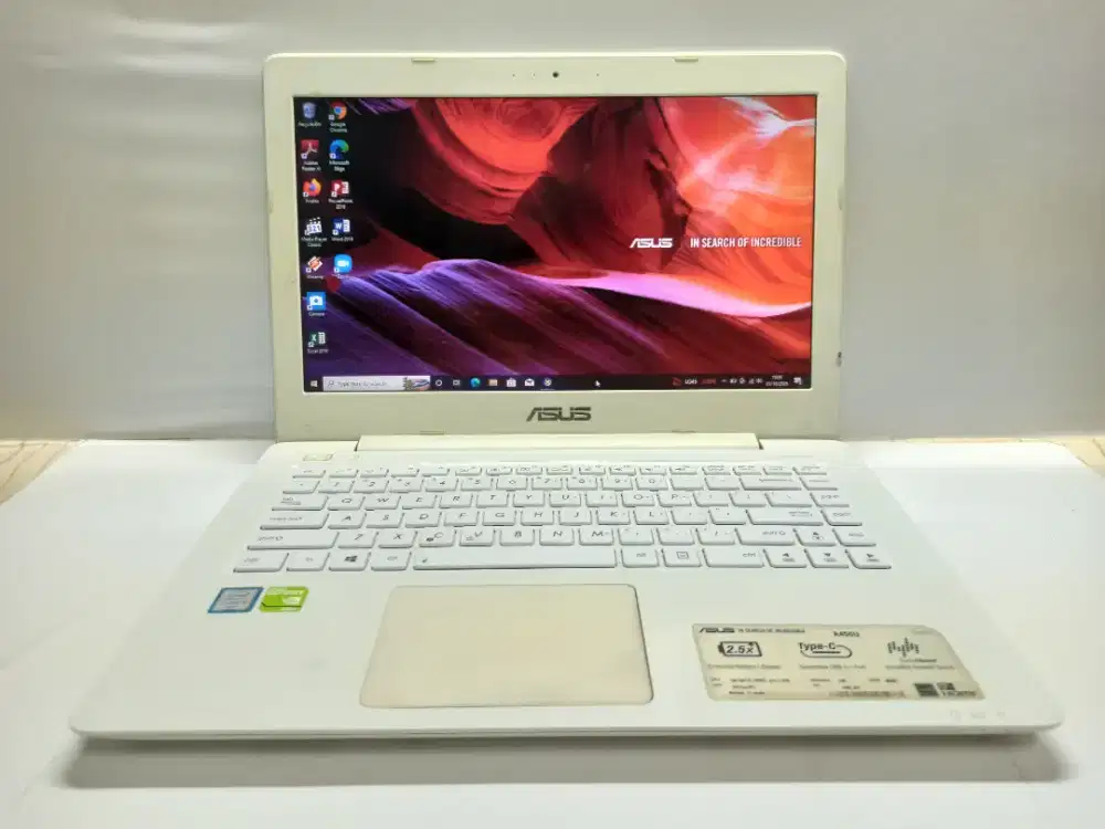 Laptop karyawan /design.. Asus A456U i5 Gen6/8Gb/256Gb/Double Vga