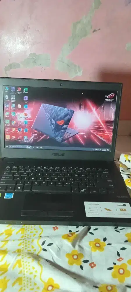 Asus gaming n design core i5 ram 8gb ssd 256gb hardis 500gb double vga