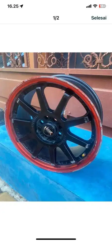 Velg HSR bekas.