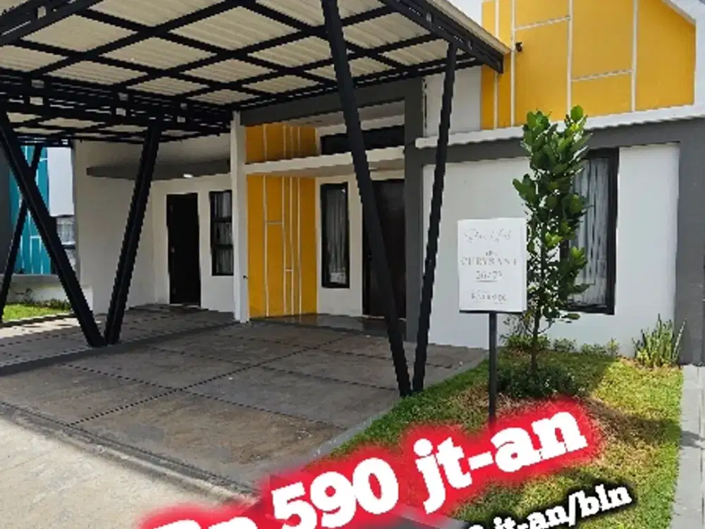 RUMAH BARU DI BANYU BIRU RIVERSIDE SEPATAN TANGERANG