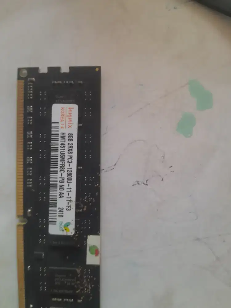 Ram computer DDR3 8gb pc 12800U