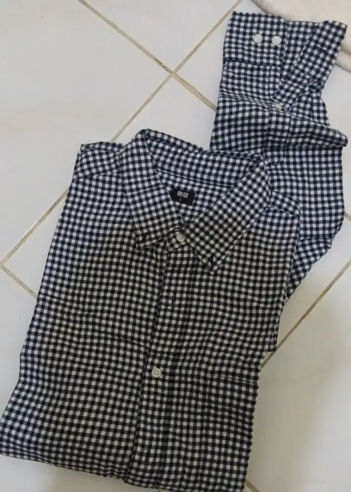 Kemeja panjang uniqlo original