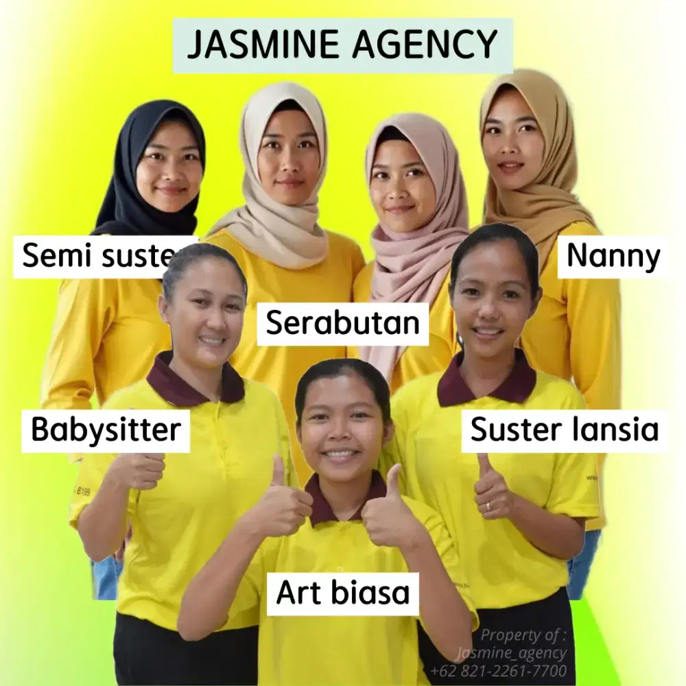 Sedia pembantu, babysitter, suster lansia