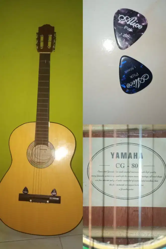 Gitar Yamaha CG-80 Akustik