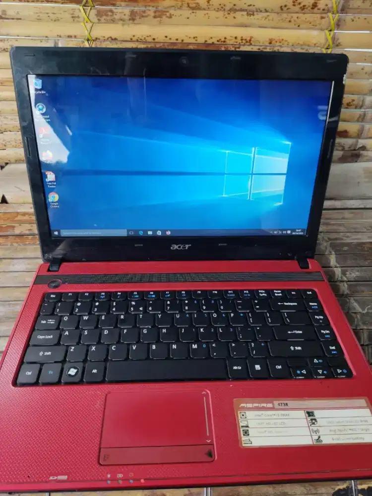laptop Acer Processor Intel Core i3 Ram 4GB Hardis layar 14in 1jt an