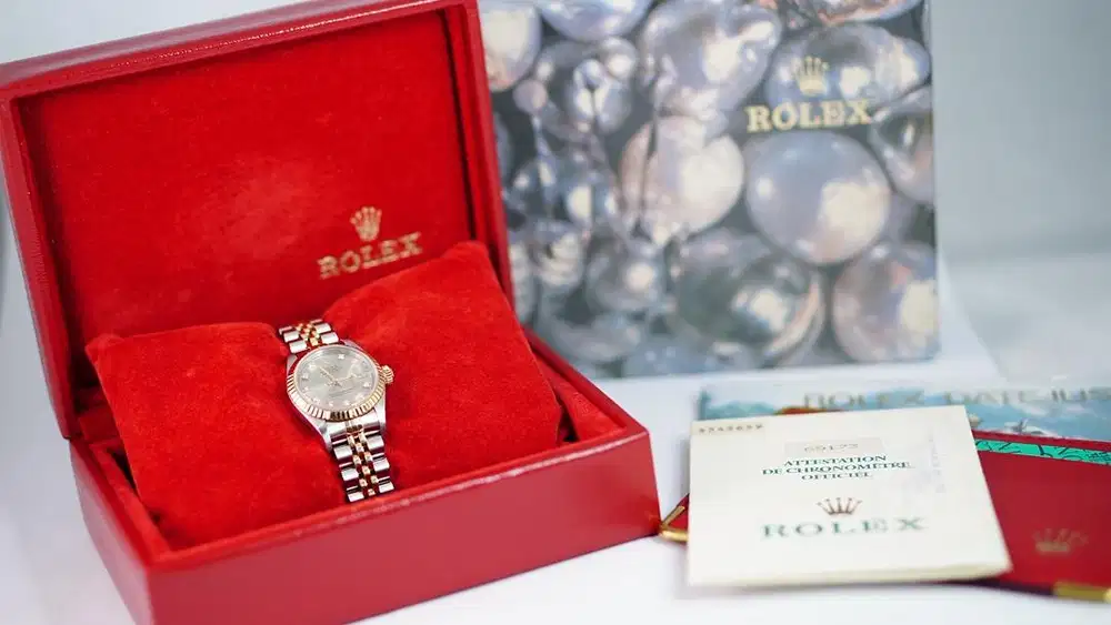 Pre loved Vintage  Mint Rolex Oyster perpetual datejust lady 26mm