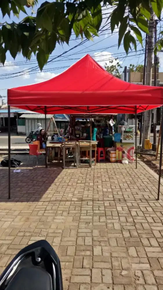 Tenda lipat matic praktis gazebo portable payung buat jualan
