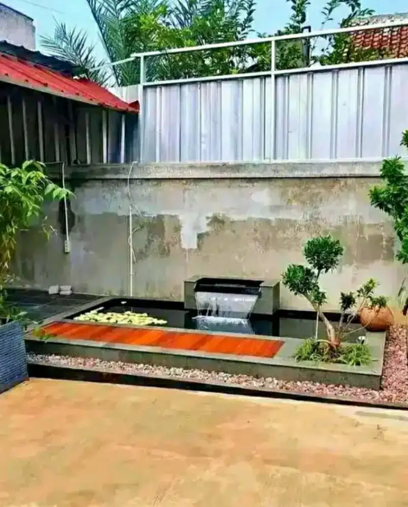 Tukang pembuat Taman dan kolam koi