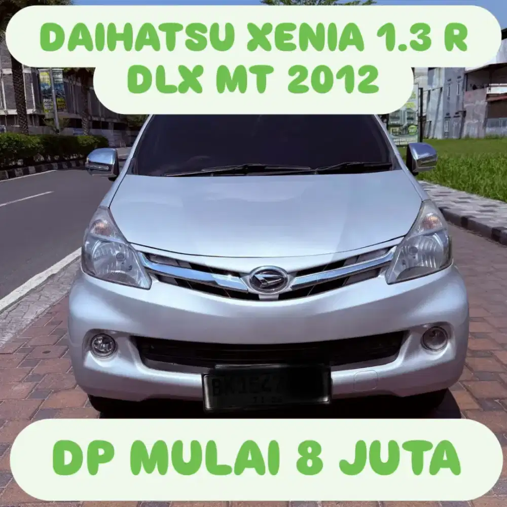 DAIHATSU XENIA 1.3 R DLX MT 2012 DP 8 JUTA