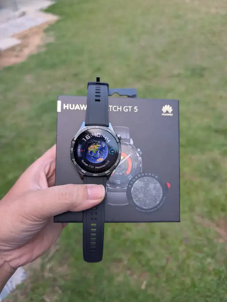 Huawei watch gt 5 black