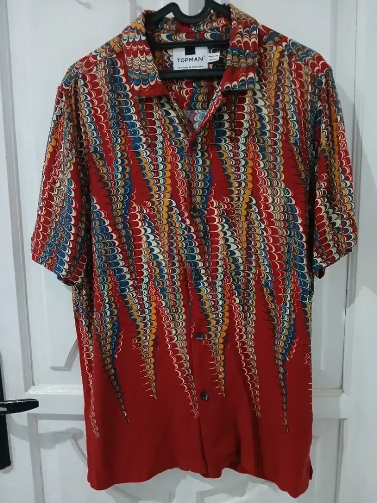 Kemeja Kasual Lengan Pendek TOPMAN