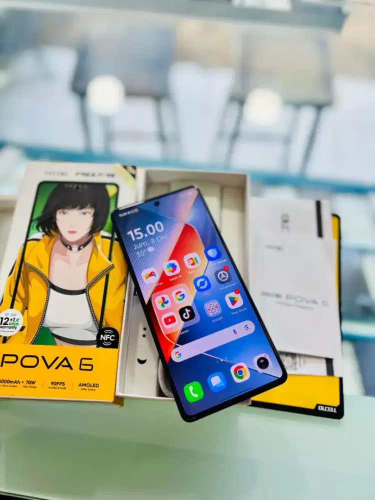 Infinix Tecno Pova 6 8/256 Fullset Bukan xiaomi oppo
