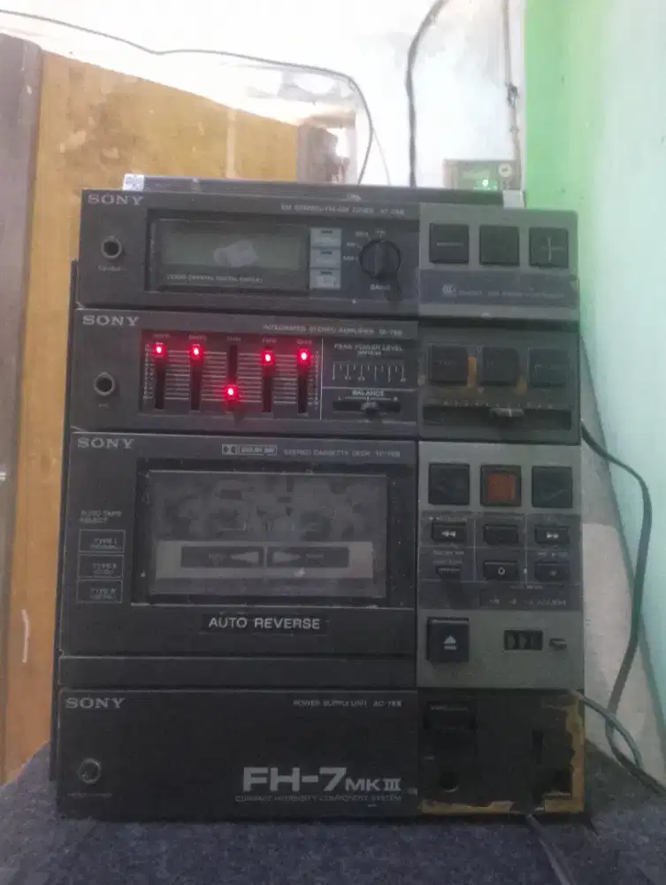 Jual murah tape Sony seri FH7 mk111 lokasi Cilebut bogor