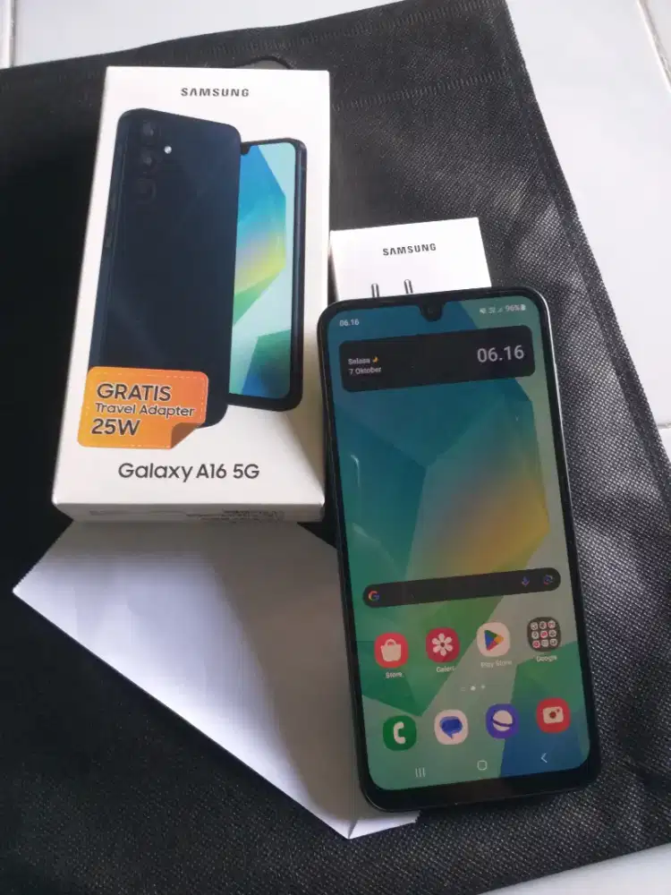 Samsung A16 warna Blue black  8GB/256GB