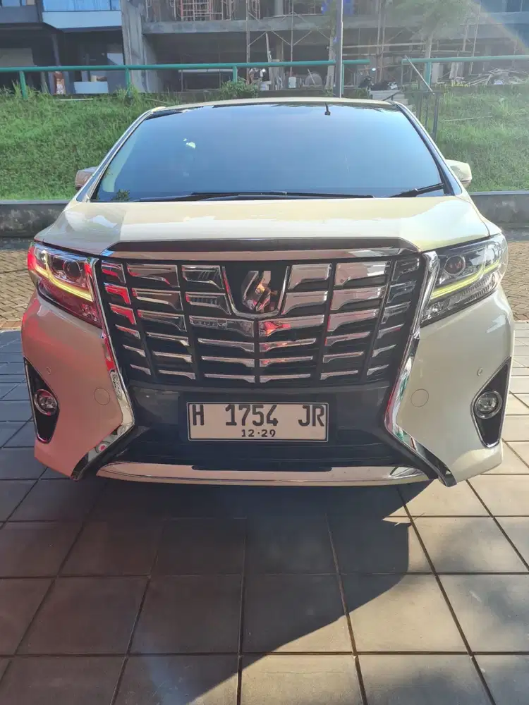 Toyota alphard G 2016 antik low km