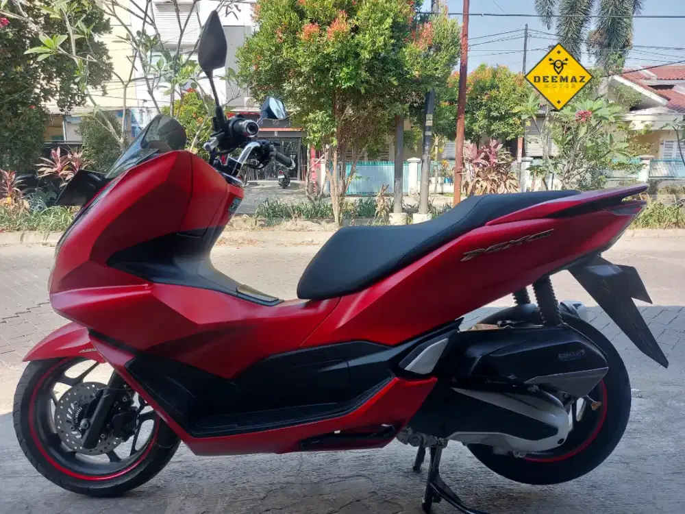 (DP 500)‼️ PCX 160 ABS Merah Mulus 2022 Cash, Kredit & Tukar Tambah