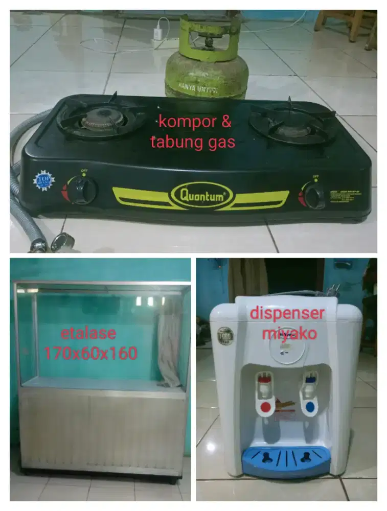 Jual gerobak etalase