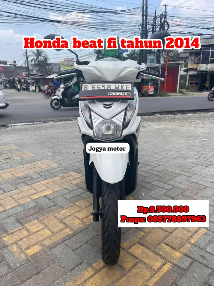 Honda beat fi tahun 2014
