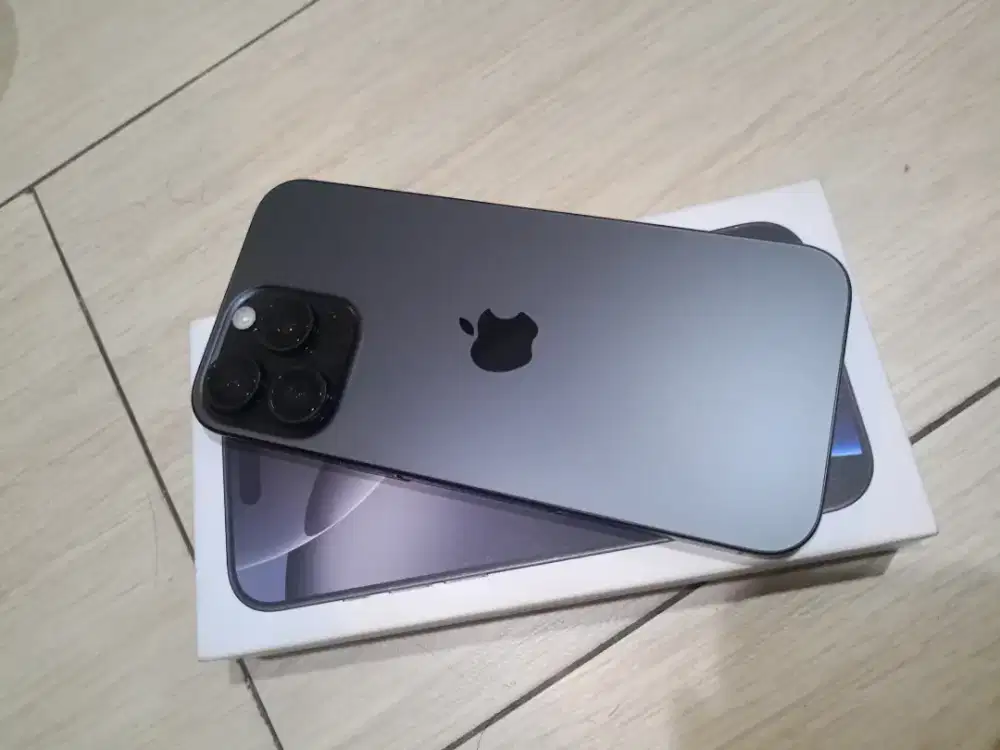 ip 16 ProMax 256 GB fullset resmi iBox GARANSI ON