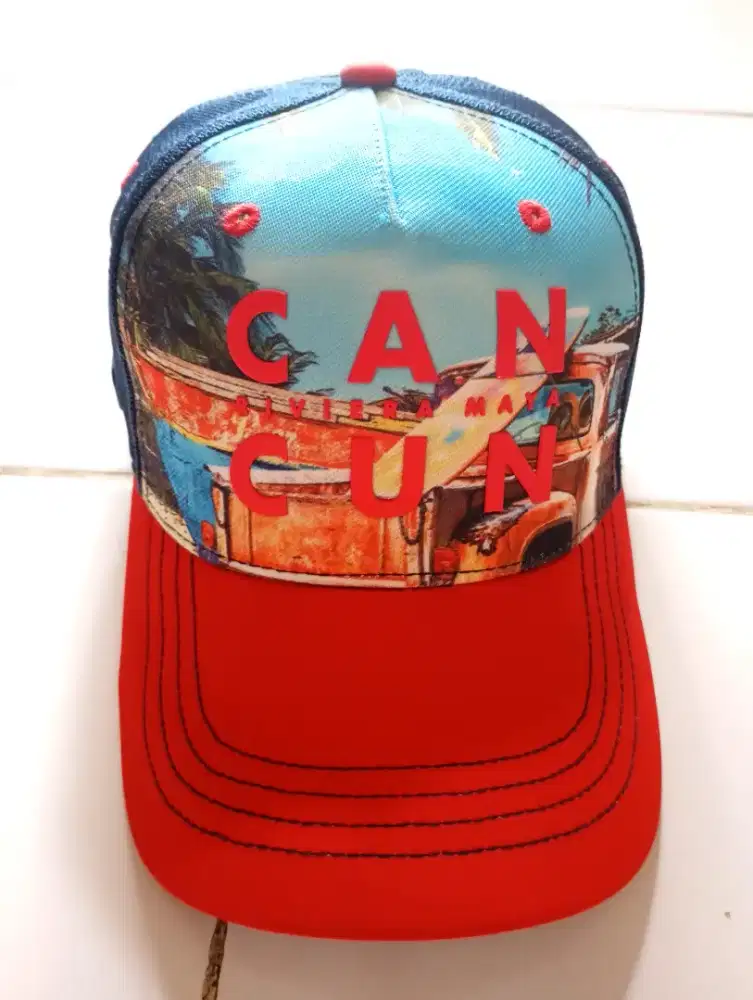 Topi jaring cancun cakep