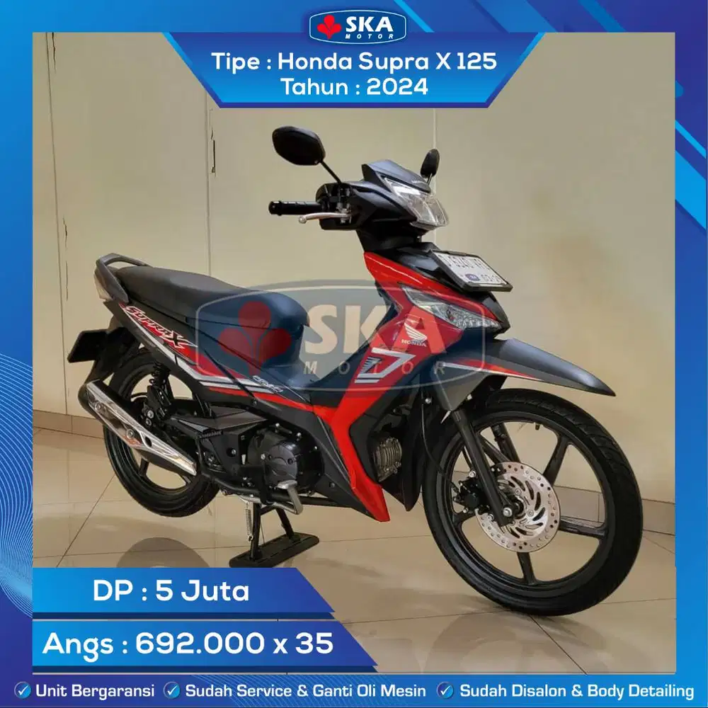 Honda Supra X 125 Tahun 2024