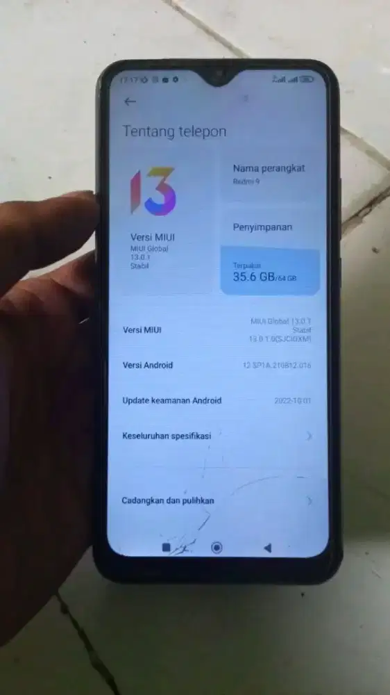 Xiomi redmi 9 ram 4/64gb