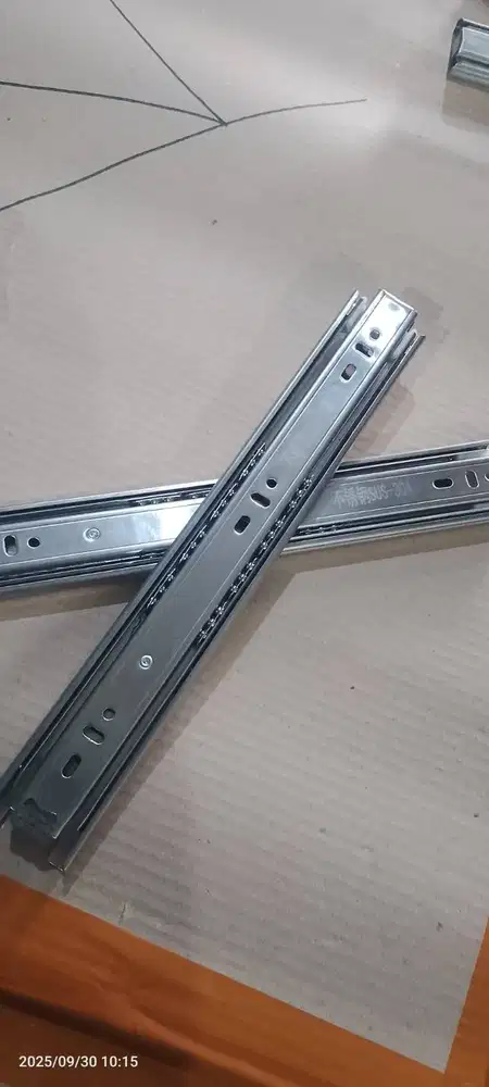Rel Laci Stainless Steel Double Track 30 40 45 50 cm Slider Bearing