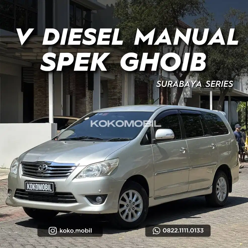 TOYOTA INNOVA V DIESEL MT 2012
