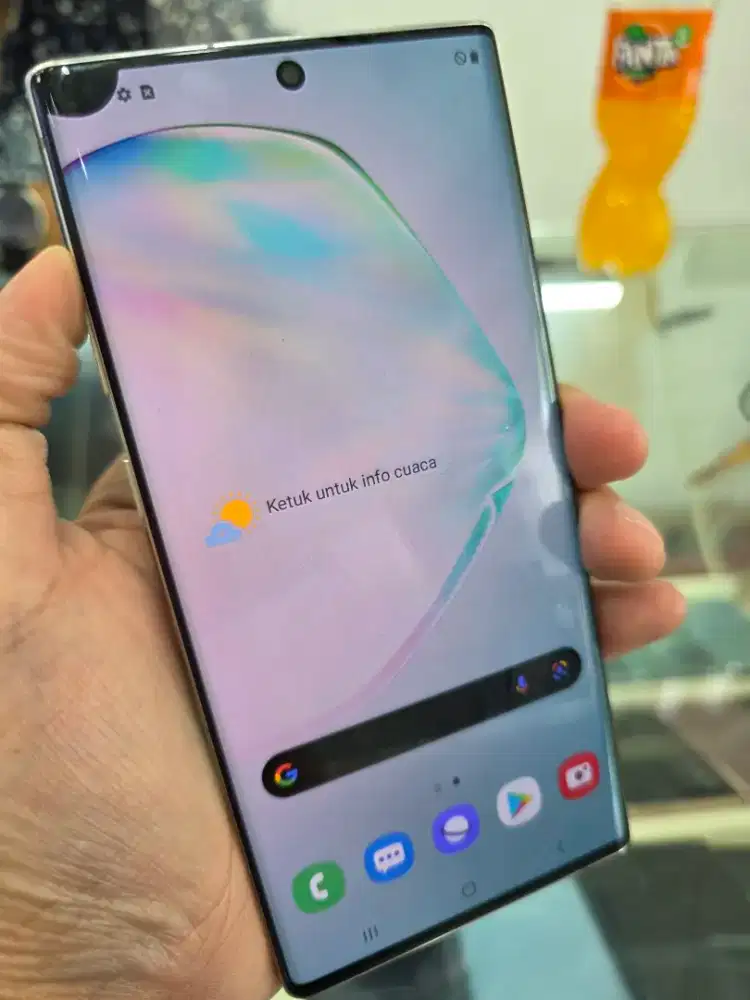 Samsung note 10 Plus minus ada tompel