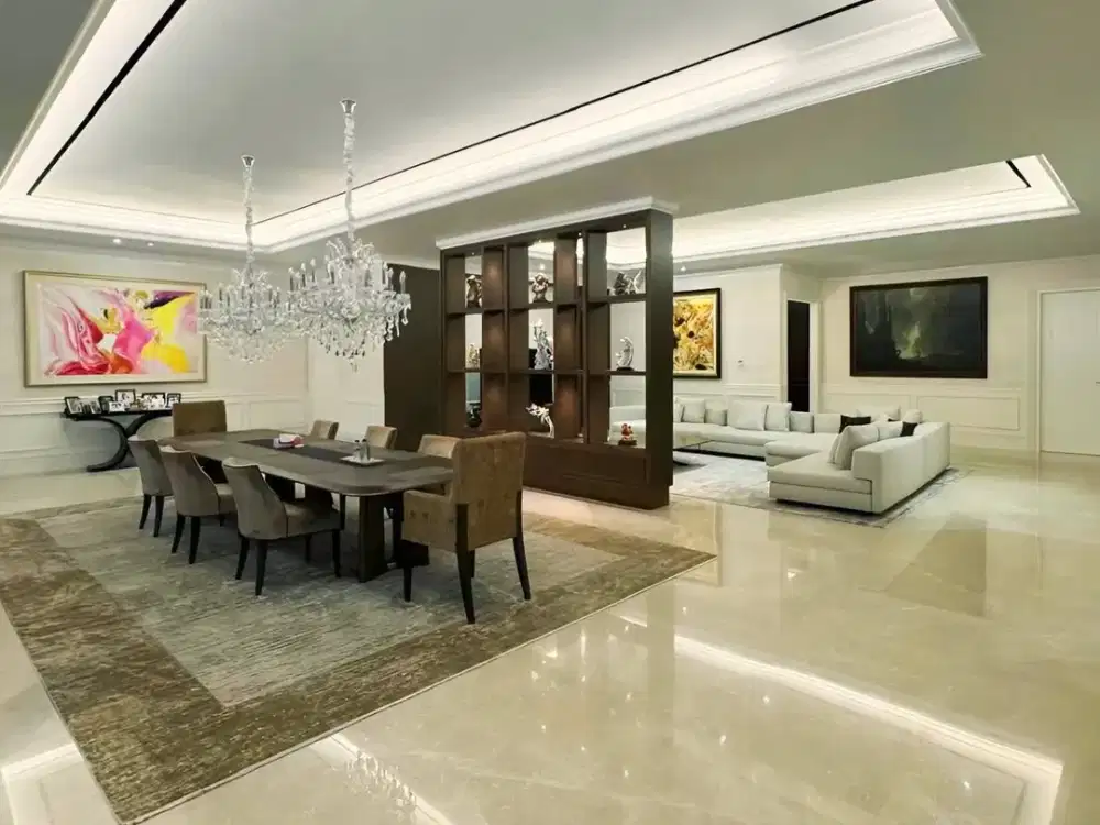 LXMMT 01555 Dijual Luxurious Home  Siap Huni Furnished Di Area Super Elit Menteng Jakarta Pusat