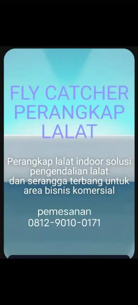 Alat pembasmi lalat