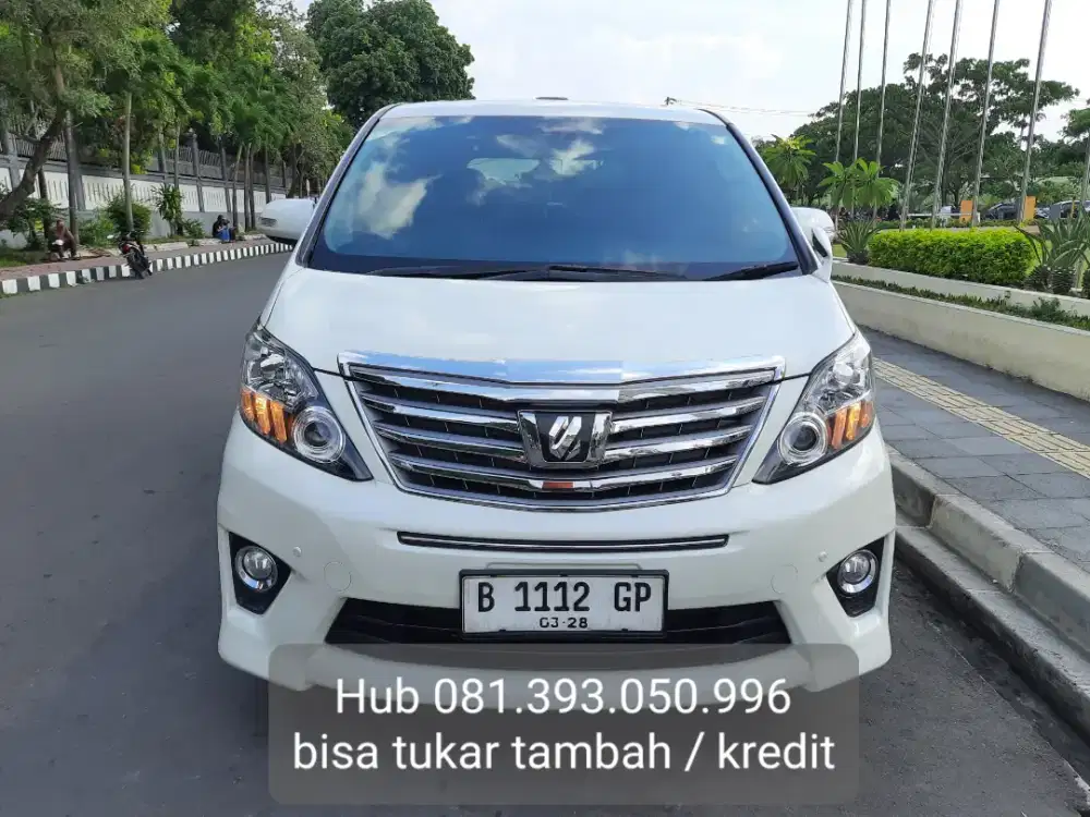 Alphard SC CBU Pilot seat 2013