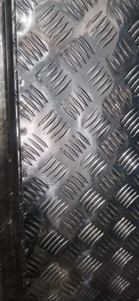 Plat Aluminium Bordes 1.2 mm 1x2 m Aluminium Bordes Sheet 1000x2000 mm
