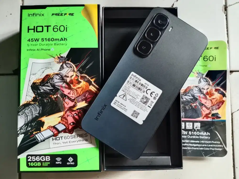 INFINIX HOT 60i NFC RAM 8+8/256