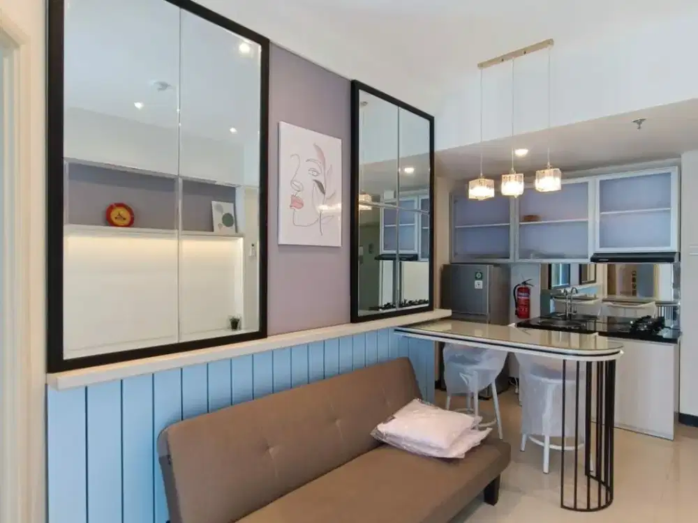 Apartemen Pakuwon City Mall Eastcoast Amor 2 bedroom Full Furnish Mewah